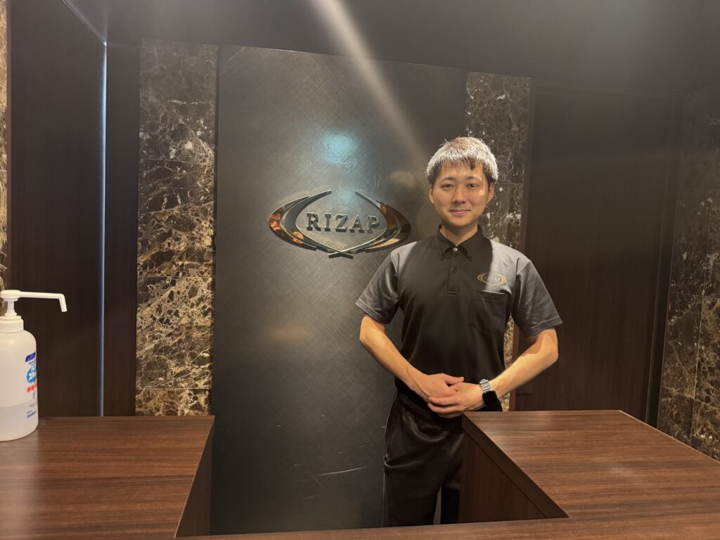 RIZAP金沢店 西田トレーナー
